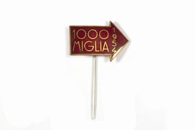 Distintivo 1000 Miglia, 1954