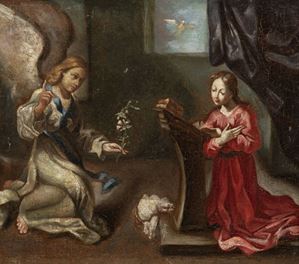 Scuola emiliana, secolo XVII - Annunciazione