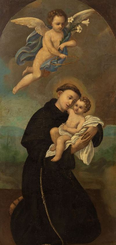 Sant'antonio da Padova con il Bambino