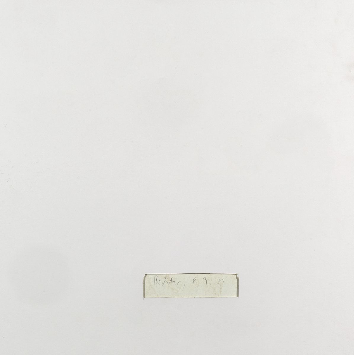 Gerhard Richter - Vermalung grau, olio su carta
