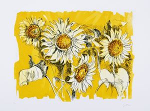 Guttuso Renato - Girasoli