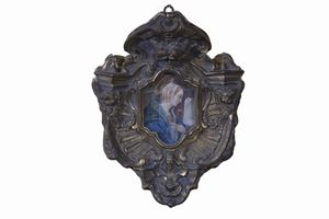 Cornice in bronzo dorato, Italia centrale fine secolo XVII - inizi secolo XVIII