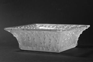 Lalique - Centrotavola in cristallo satinato