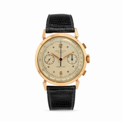 Cronografo 1579 personalizzato per Gobbi, oro rosa, 1955
