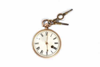 Orologio da Tasca in Oro 18 K, Inghilterra, Secolo XIX