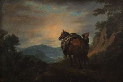 Paesaggio con Viandante