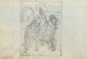 Saint Martino and the poor