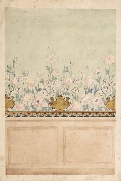 Studio per Decorazione Parietale