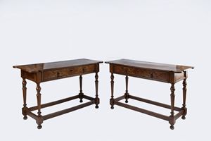  - Coppia di consolle, secolo XVII