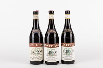 Verticale Giacomo Conterno Barolo Cascina Francia (3 Bt)