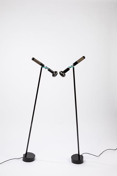 Coppia di lampade da terra modello Grip