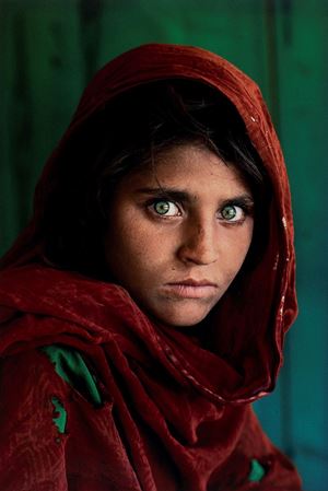 The Afghan Girl, Sharbat Gula, Pakistan