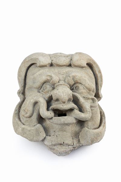 Mascherone da Fontana in Pietra, Secoli XVII-XVIII