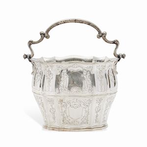  - A silver ice-bucket, Milan, 20th Century