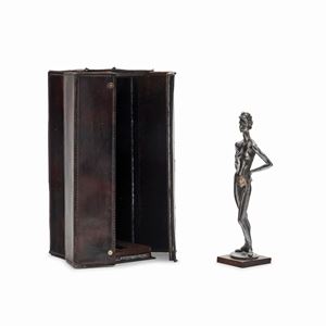 Messina Francesco - A silver dancer, 20th Century, Francesco Messina, with box, photography and certificate