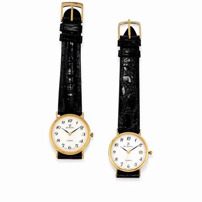 Due Orologi da Polso in Oro Giallo 18k