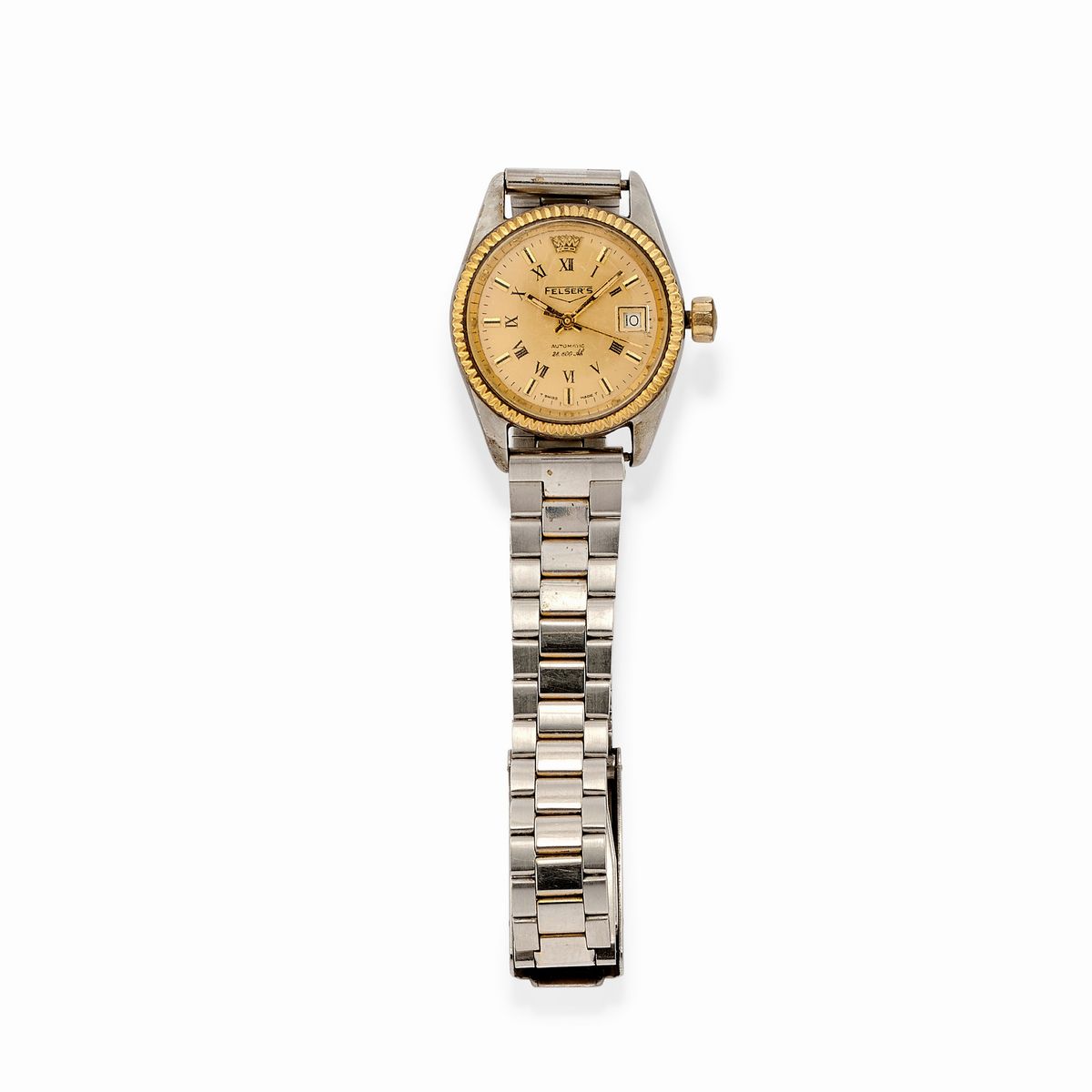 Due Orologi da Polso in Acciaio e Oro 18k