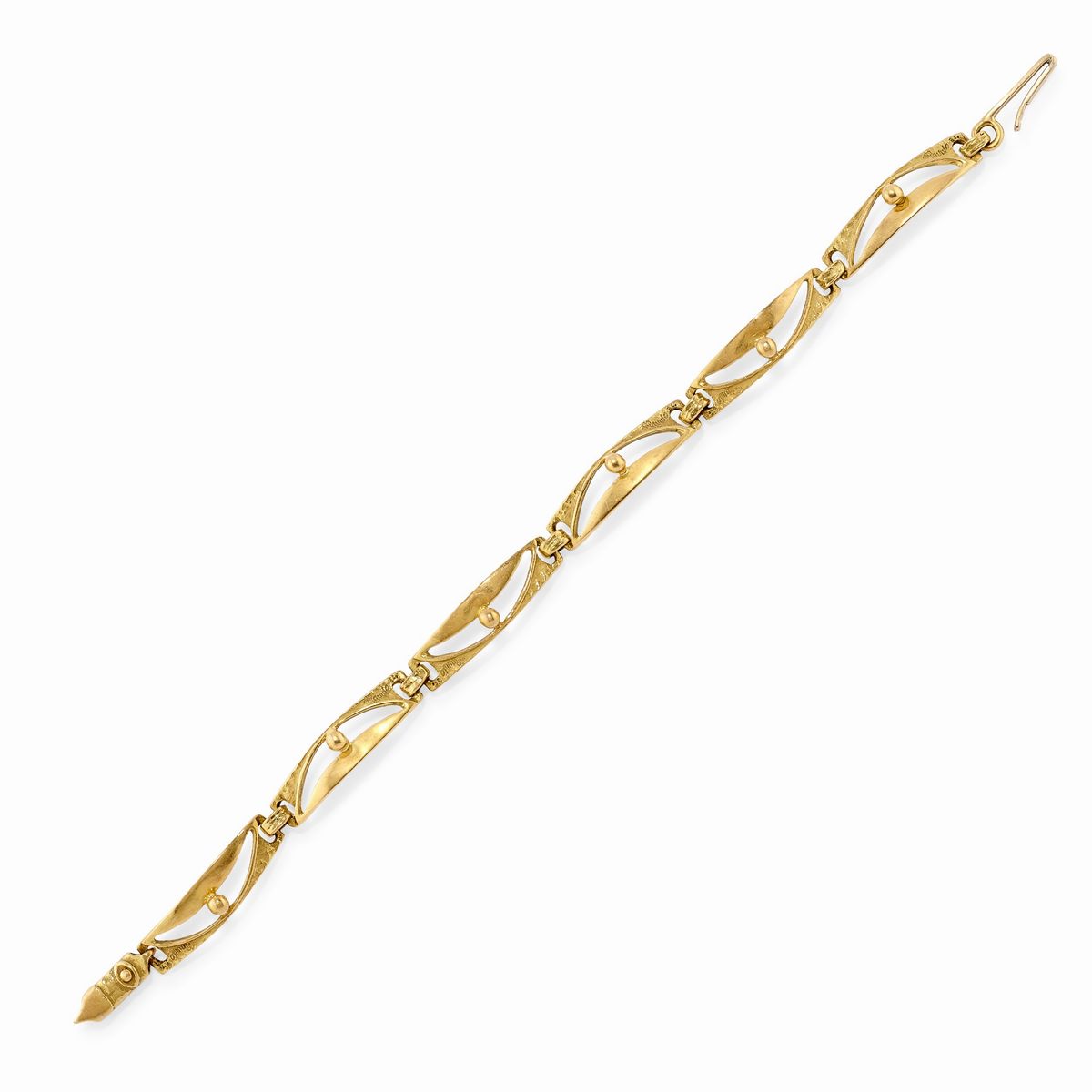 Bracciale e Anello in Oro Giallo 18k