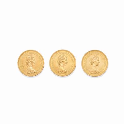 Tre Sterline in Oro