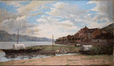 Lavandaie sul Lago di Como