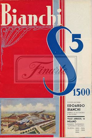 Brochure Bianchi S5 1500