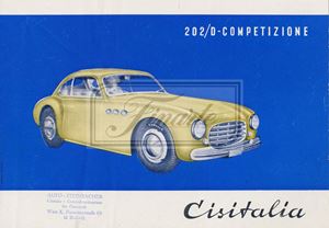 Brochure Cisitalia 202/D - Competizione 