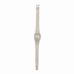 A 18k white gold and diamond wristwatch, Zenith