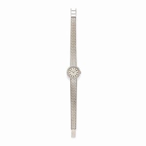 A 18k white gold and diamond wristwatch, Zenith