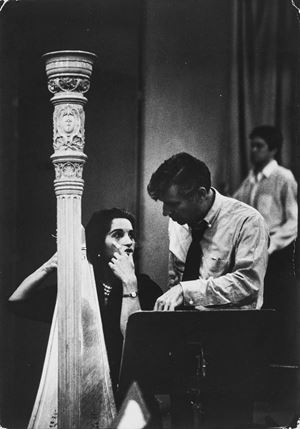 Leornard Berneistein in Carnegie Hall, NYC