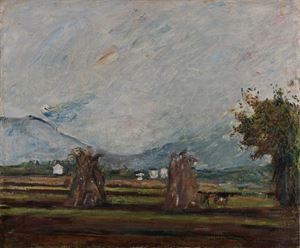 Paesaggio con pagliai