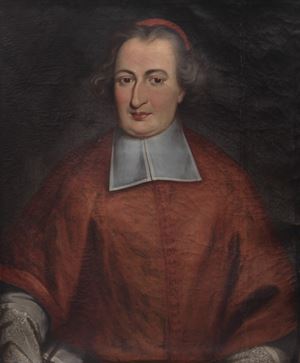 Half-length portrait of a cardinal