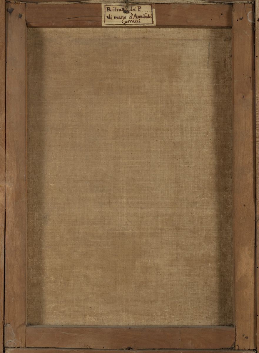 Scuola Bolognese, Secolo XVII - Attribuito a Annibale Carracci, Ritratto di giovane prelato, olio...