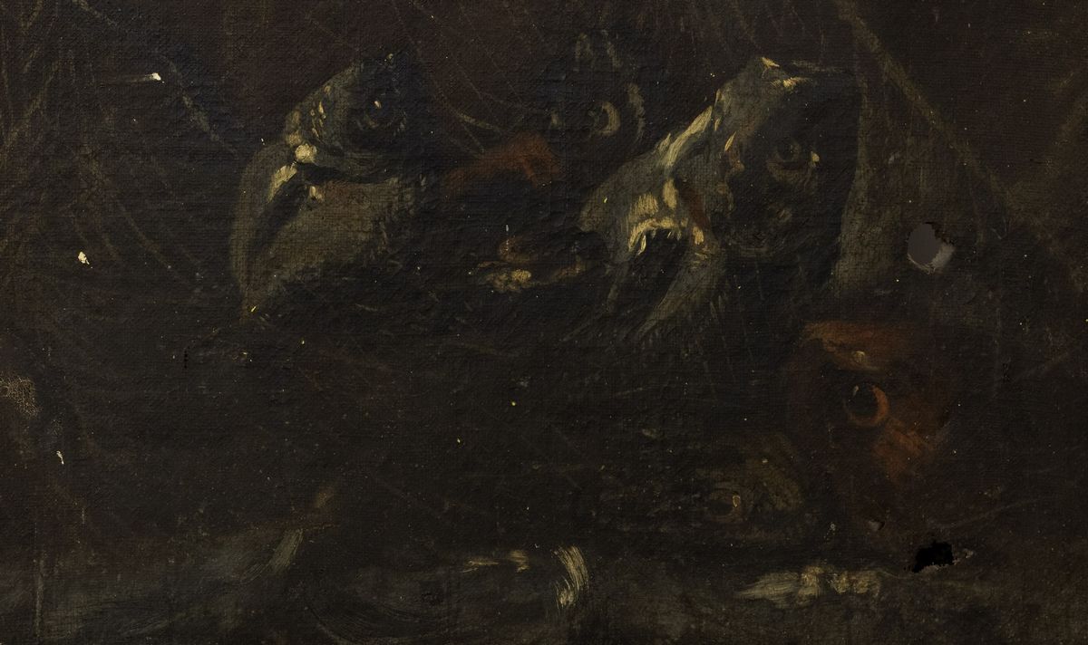 Scuola Napoletana, Secolo XVII - Anonimo, La chiamata degli Apostoli, olio su tela, cm 192 x 252