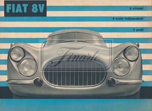 Brochure Fiat 8V seconda serie 