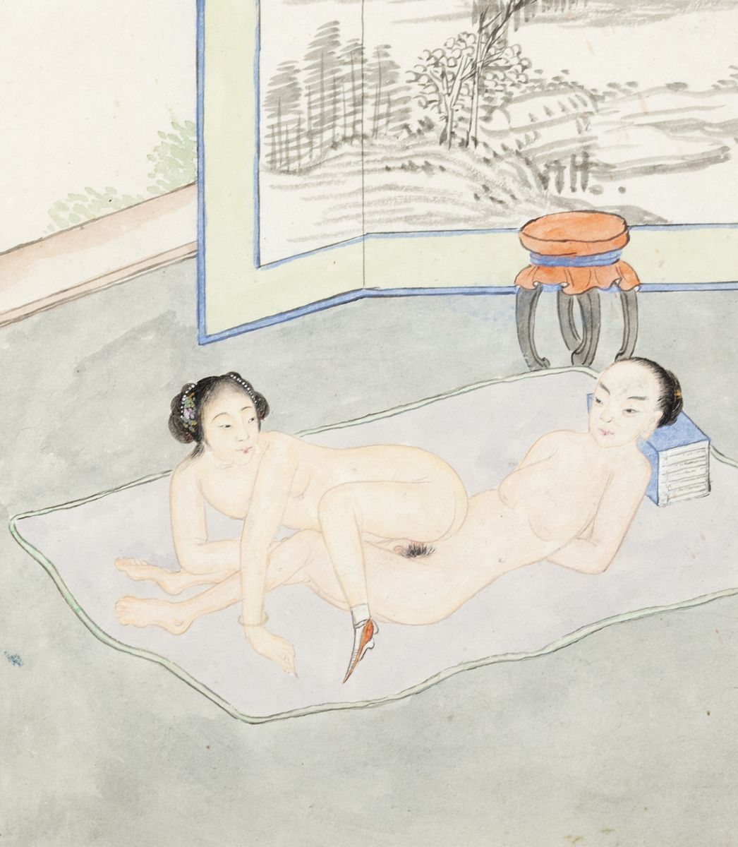 Due Dipinti Erotici, Cina Secolo XX