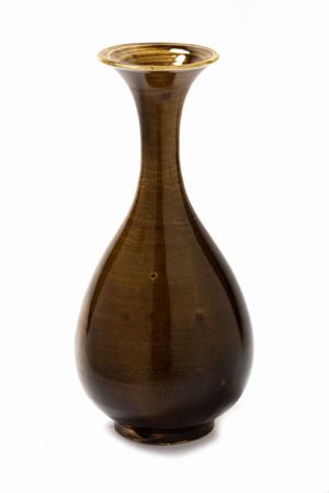 Antica bottiglia in ceramica, Cina