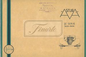 Brochure Lancia Astura terza serie 1933-1934 