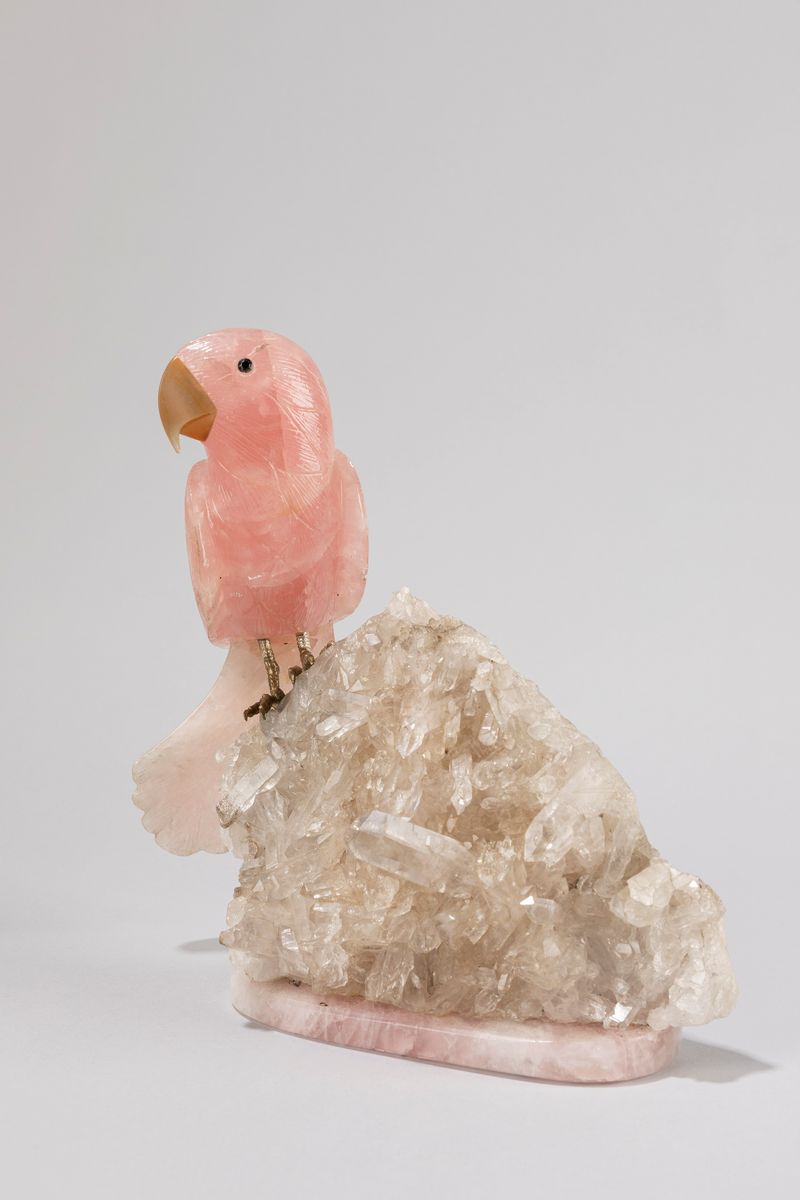 Sette Sculture in Materiali Vari Raffiguranti Animali, Cina Secolo XX