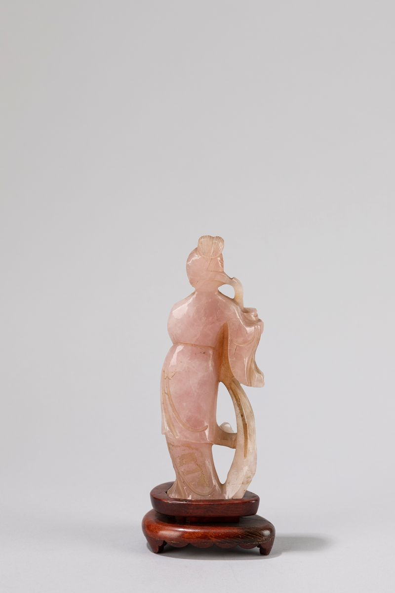 Sei Sculture in Materiali Diversi Raffiguranti Figure Orientali, Cina Secolo XX