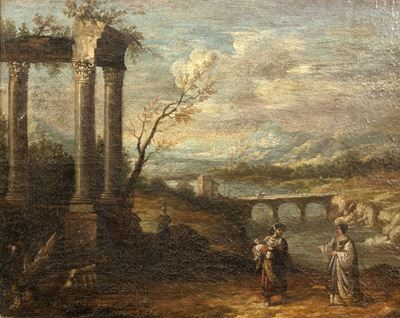 Paesaggio con Rovine Antiche