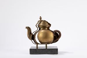 Théière découpée