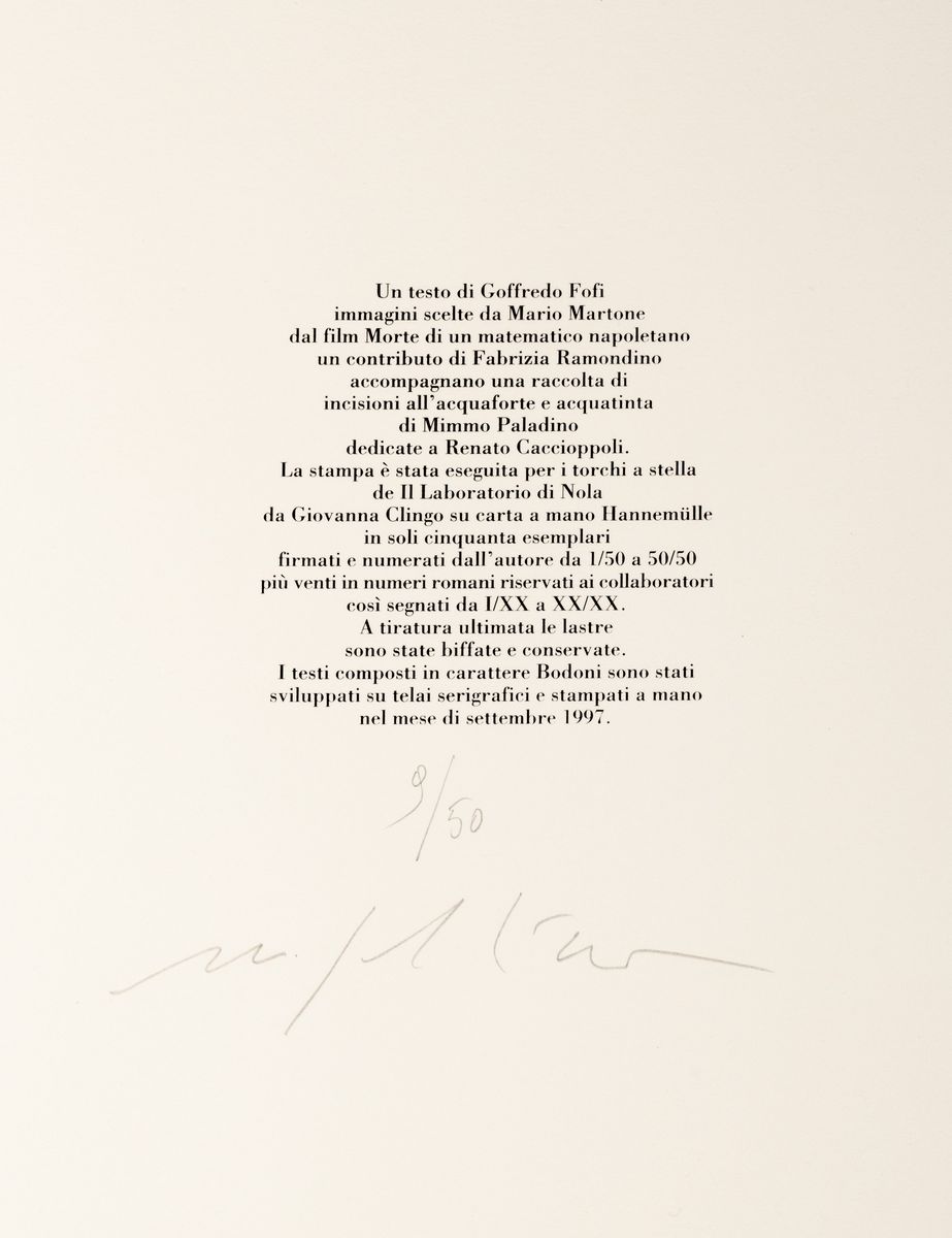 Mimmo Paladino - Chorale Caccioppoli