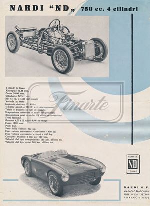 Volantino Nardi ND 750 4 cilindri 