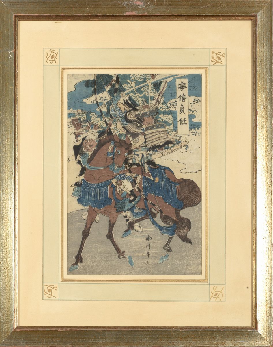 Due Xilografie Giapponesi, Periodo Edo (1603-1869)