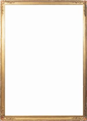  - Cornice in legno dorato, secolo XIX