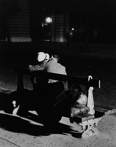Couple Sur Banc