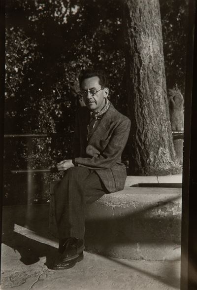 Self-portrait, Mt. Wilson