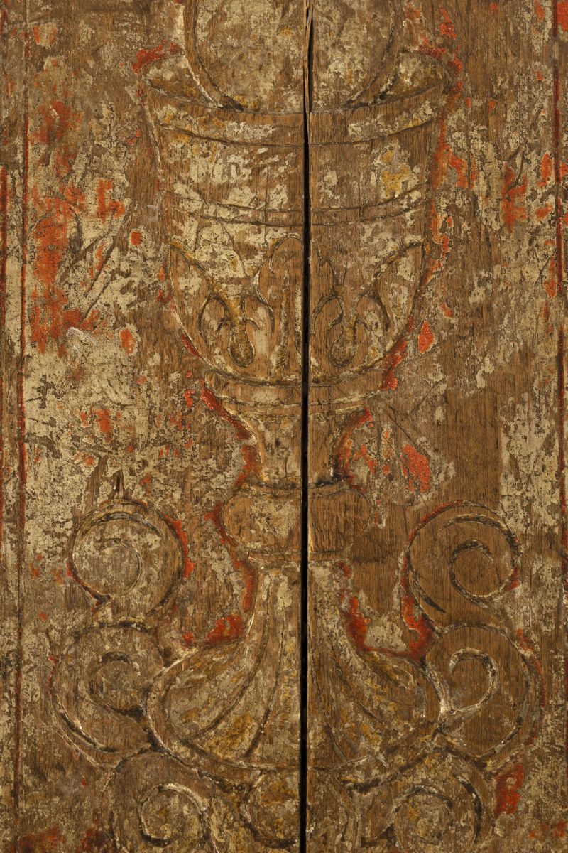 Altarolo da Viaggio in Legno Dorato, Secolo XVIII