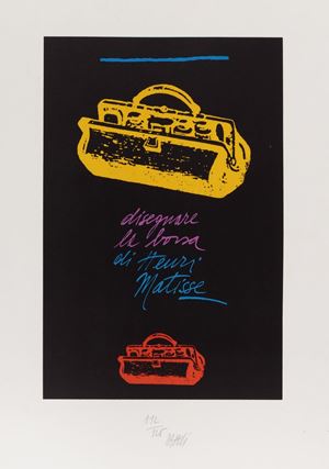 Drawing Henri Matisse's bag