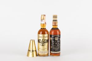 Cluny and Glen Eagle 12 YO Whisky (2 BT)